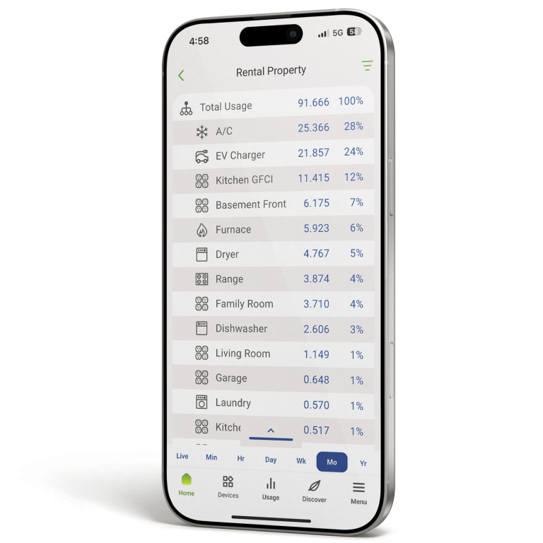 Application mobile de monitoring énergétique